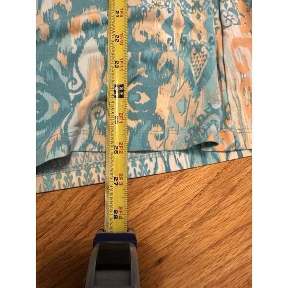 Ruby Rd Blouse Shirt Womens Plus Size 3XL Beaded Multi Color Flows - Picture 8 of 8